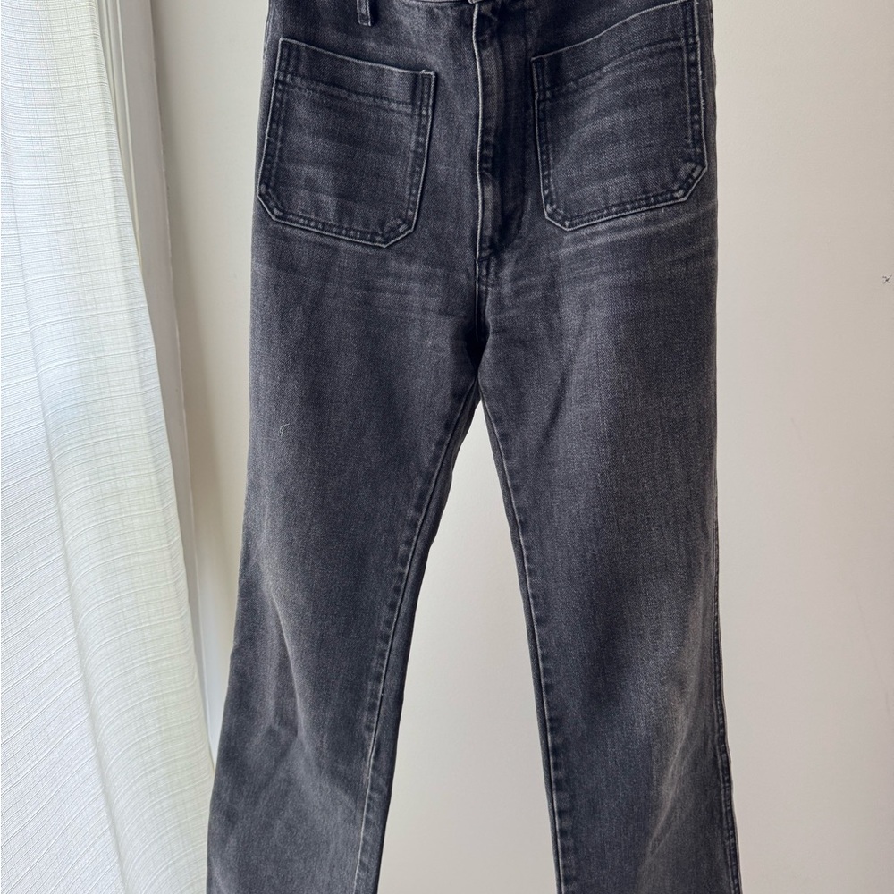 Doen Women's Martime High Rise Black Jeans